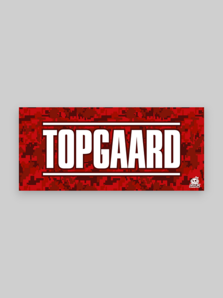 Niki Topgaard - Red Mousepad (40x88cm)