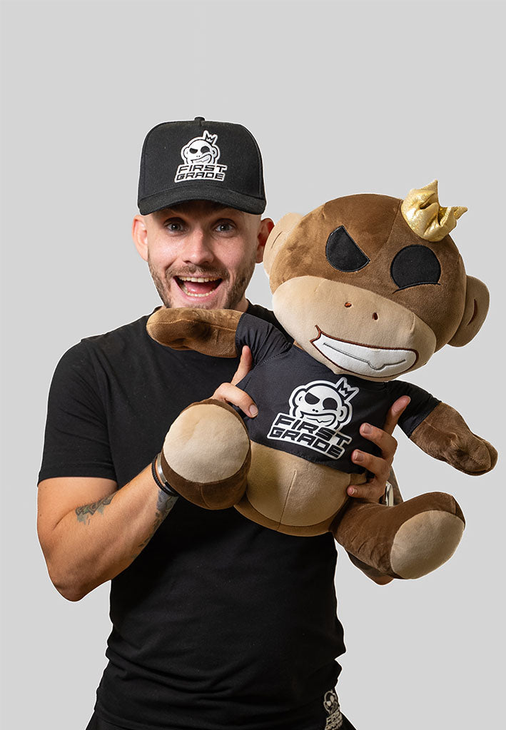 FirstGrade Monkey - Squish Heads - 40 cm