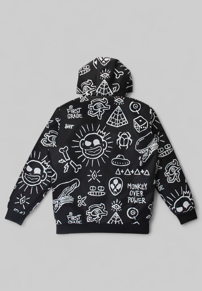 FirstGrade "Pictogram" Vinterjakke - Sort