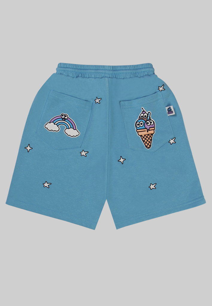 Jas & Mika "Dreams" Shorts Blå