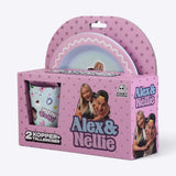 Alex & Nellie Kop- & Tallerkensæt