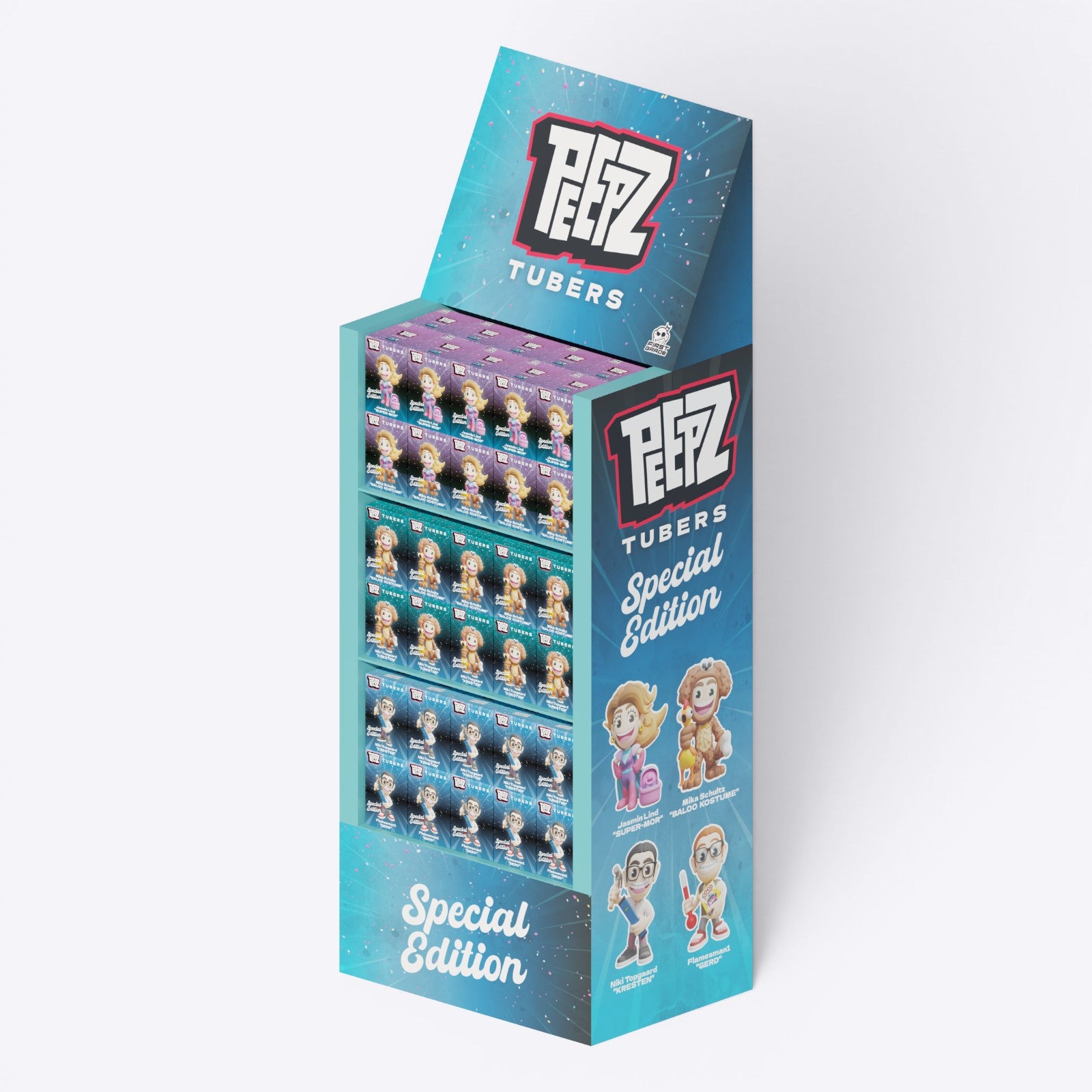 PEEPZ Display Vol. 3 - inkl. 60 figurer