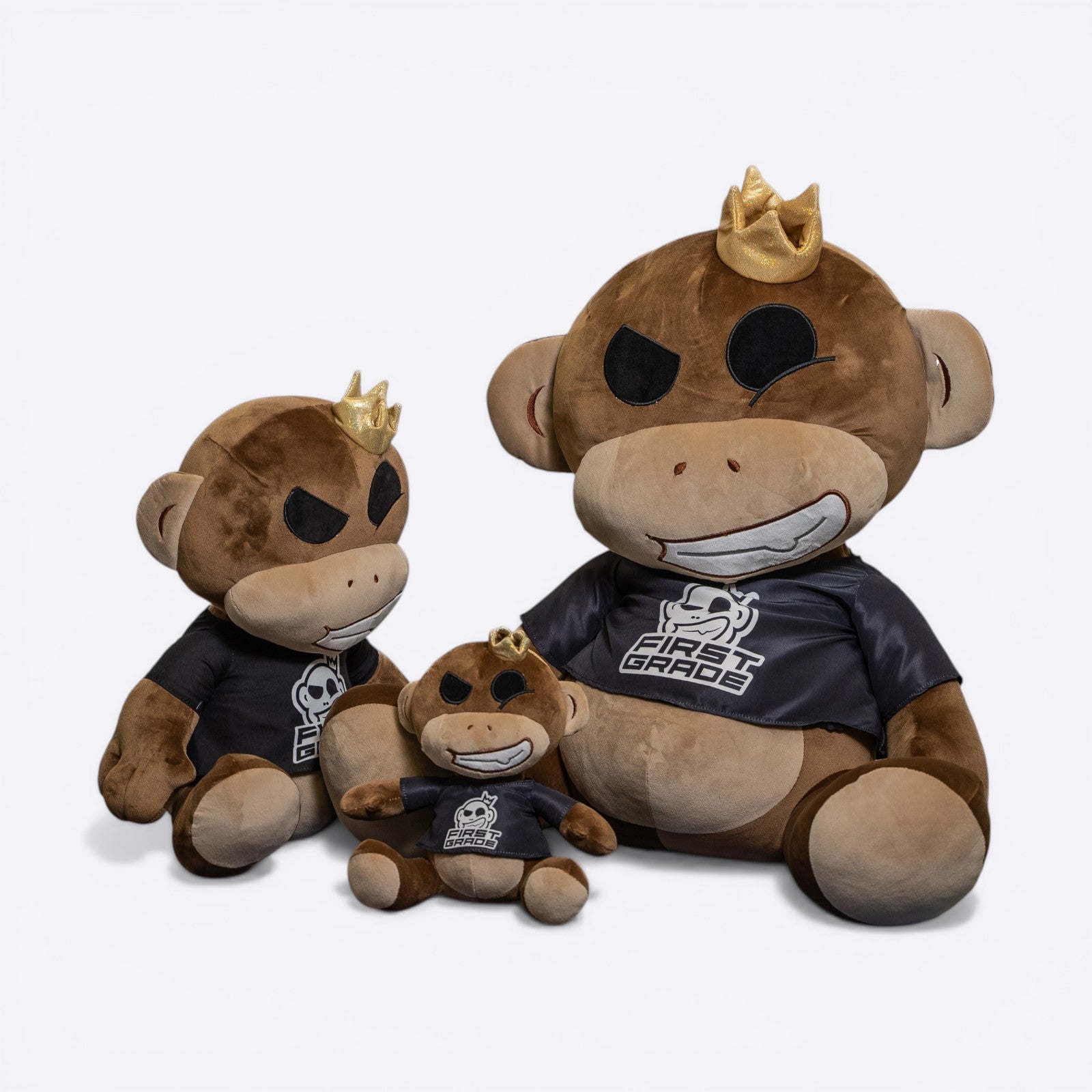 FirstGrade Monkey - Squish Heads - 40 cm