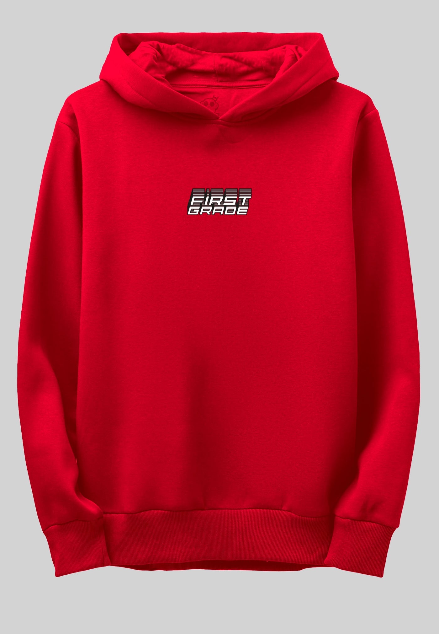 FirstGrade Globe hoodie rød
