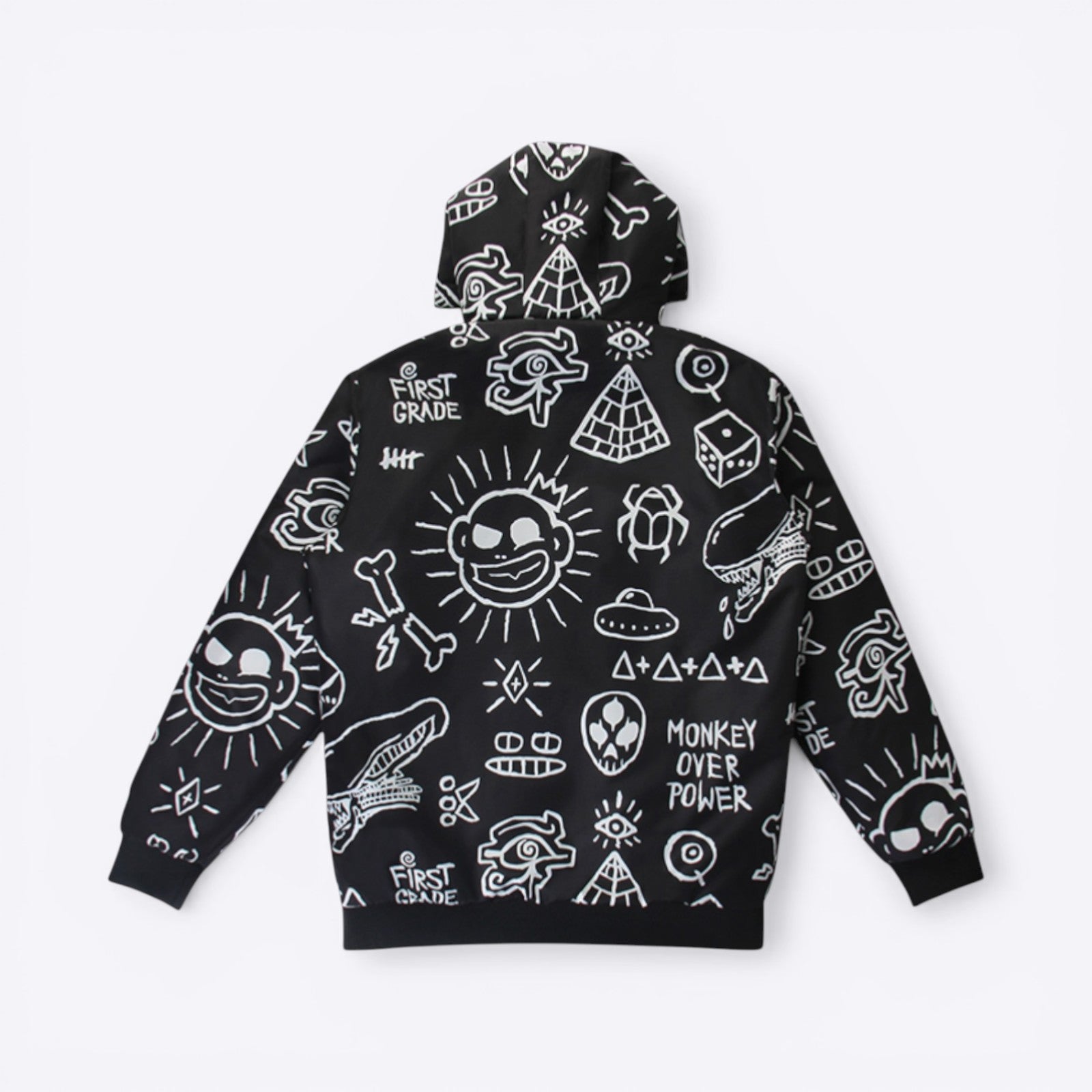 FirstGrade "Pictogram" Vinterjakke - Sort