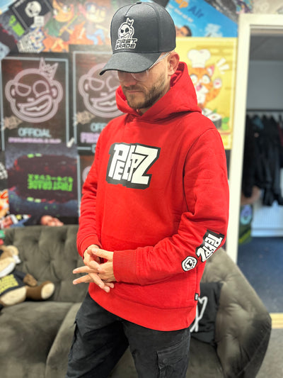 PEEPZ - hoodie rød