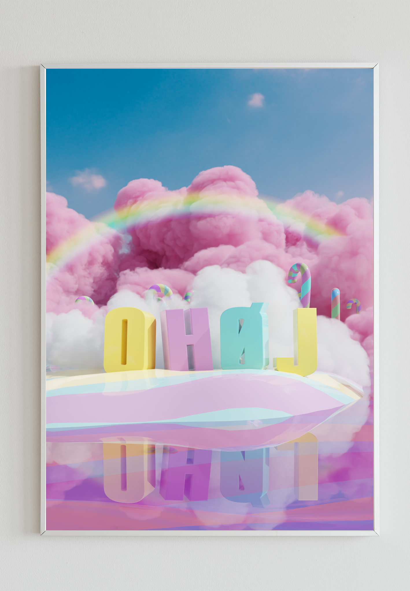 Morten Münster Candyland - Plakat