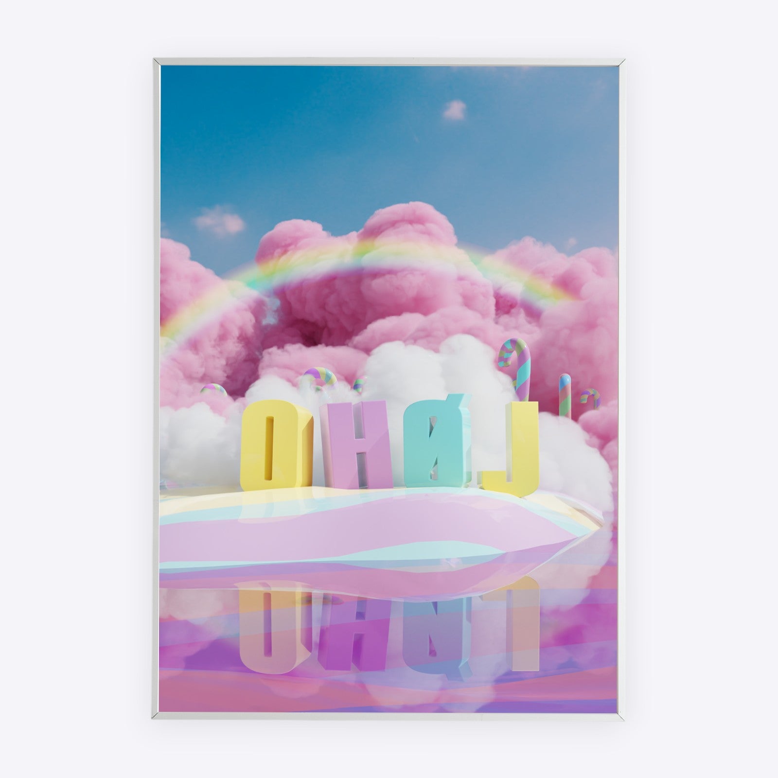 Morten Münster Candyland - Plakat