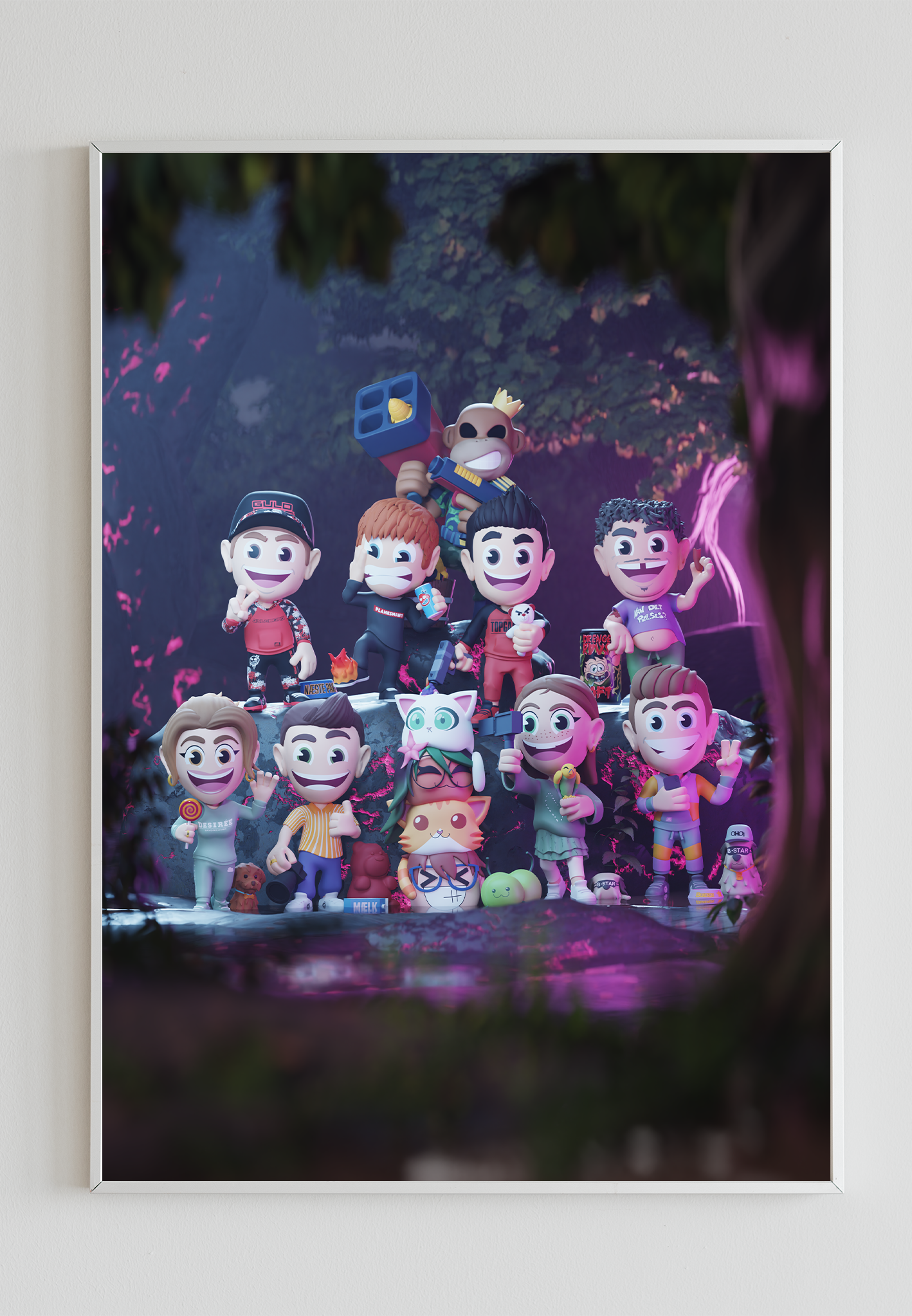 PEEPZ FOREST - Poster
