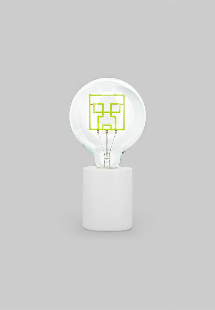 Minecraft Creeper - Led Neon Bulb lampe