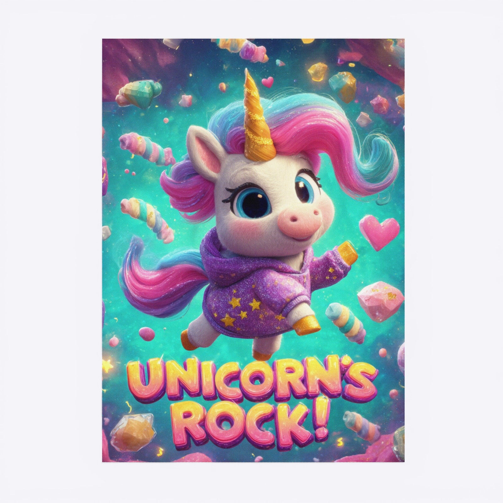 Unicorns Rock Plakat