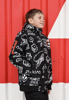 FirstGrade "Pictogram" Vinterjakke - Sort
