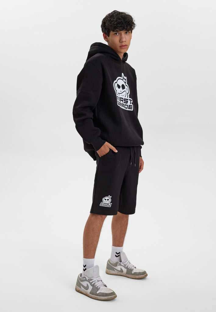 FirstGrade - CLUB / LOGO - Black hoodie 