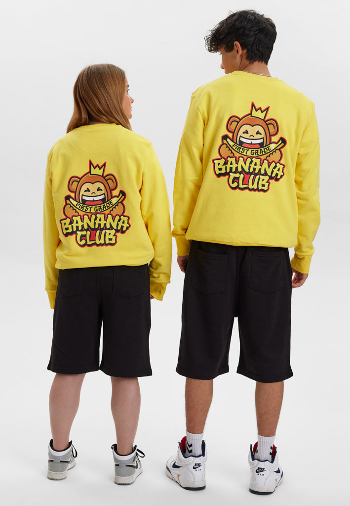 FG Banana Club Crewneck - Gul