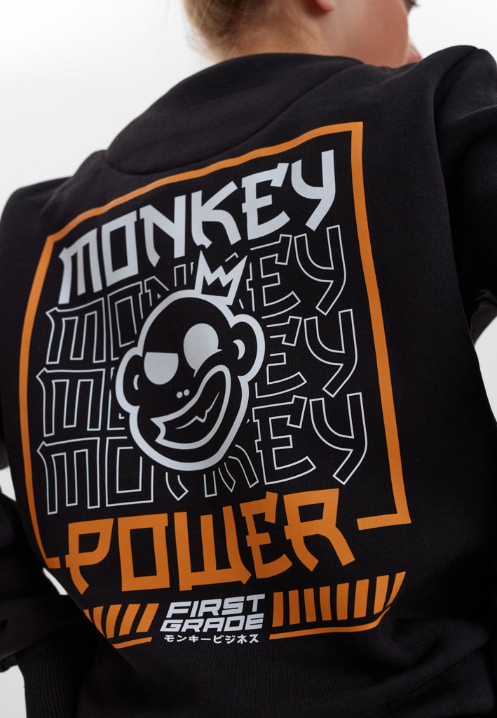 FG Monkey Power Crewneck - Black