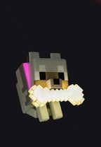 Minecraft Wolf lys/lampe