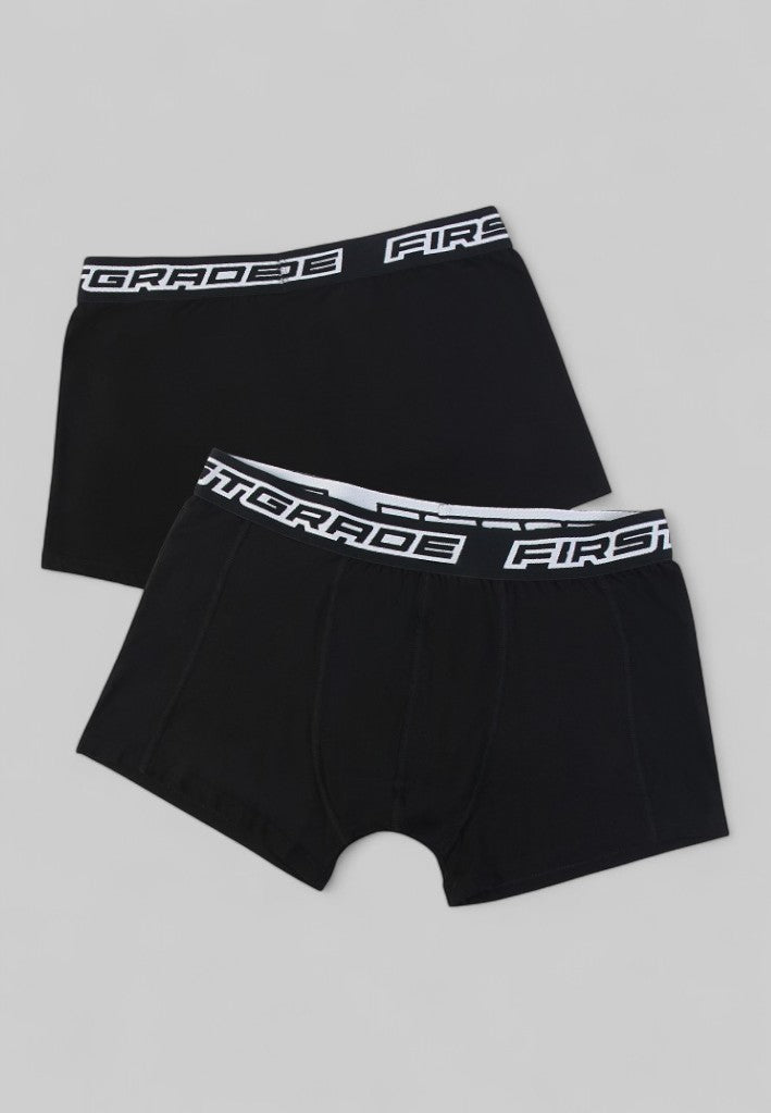 FirstGrade Bambus Underbukser - Sort (2 par)