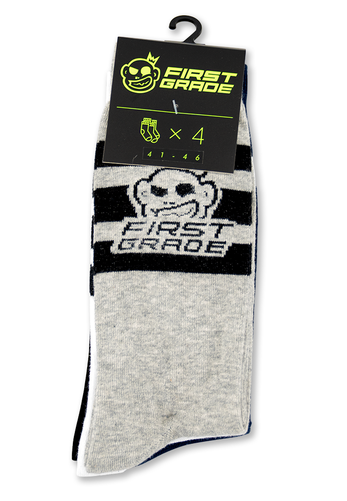 4-pack FirstGrade general. socks