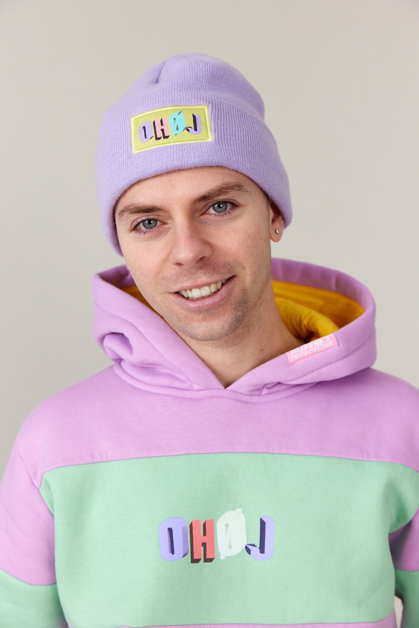 "OHHJ" - COLORFUL - Set (3 parts) + Free Hat