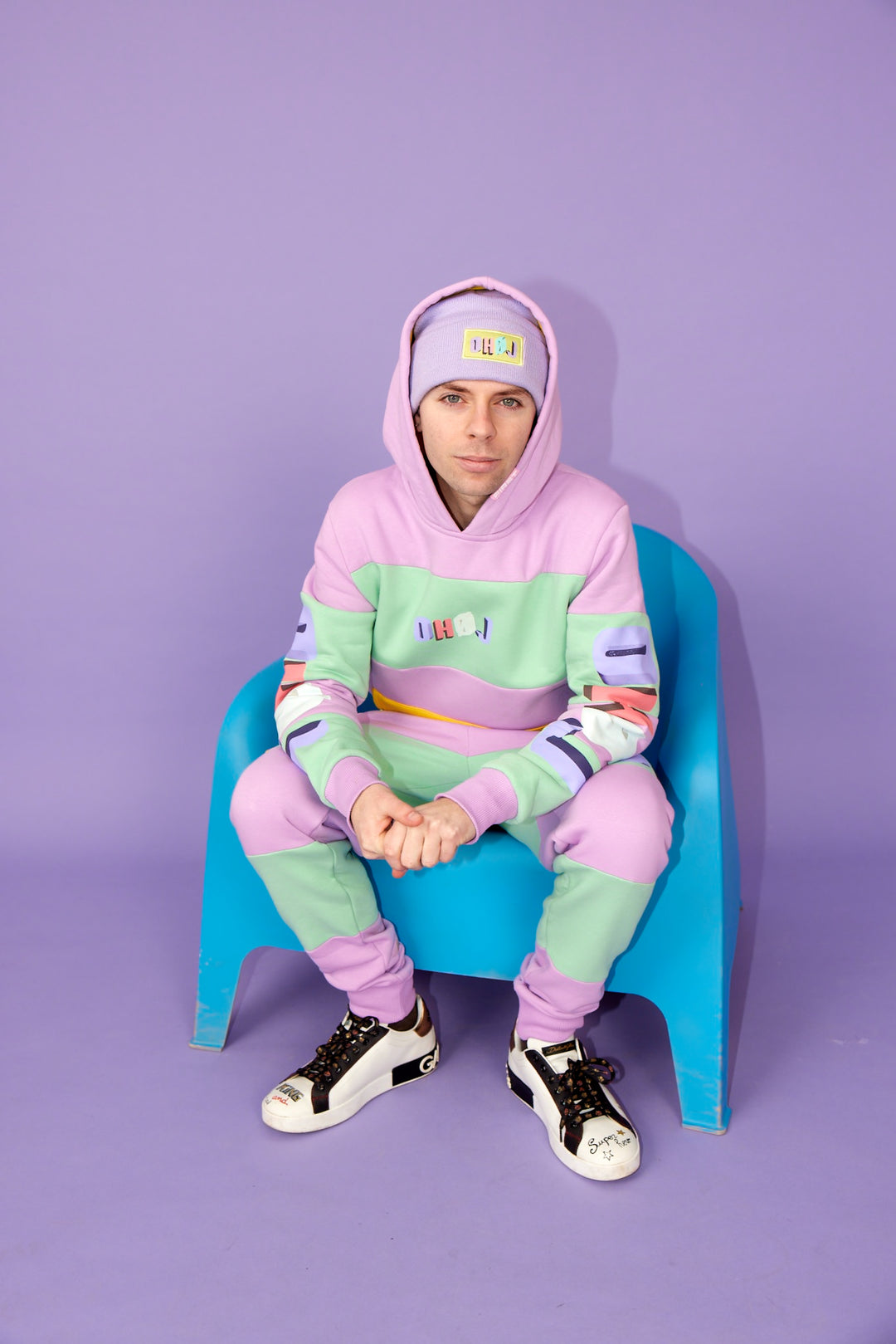 Morten Münster "OH HIGH" - COLORFUL - Hoodie