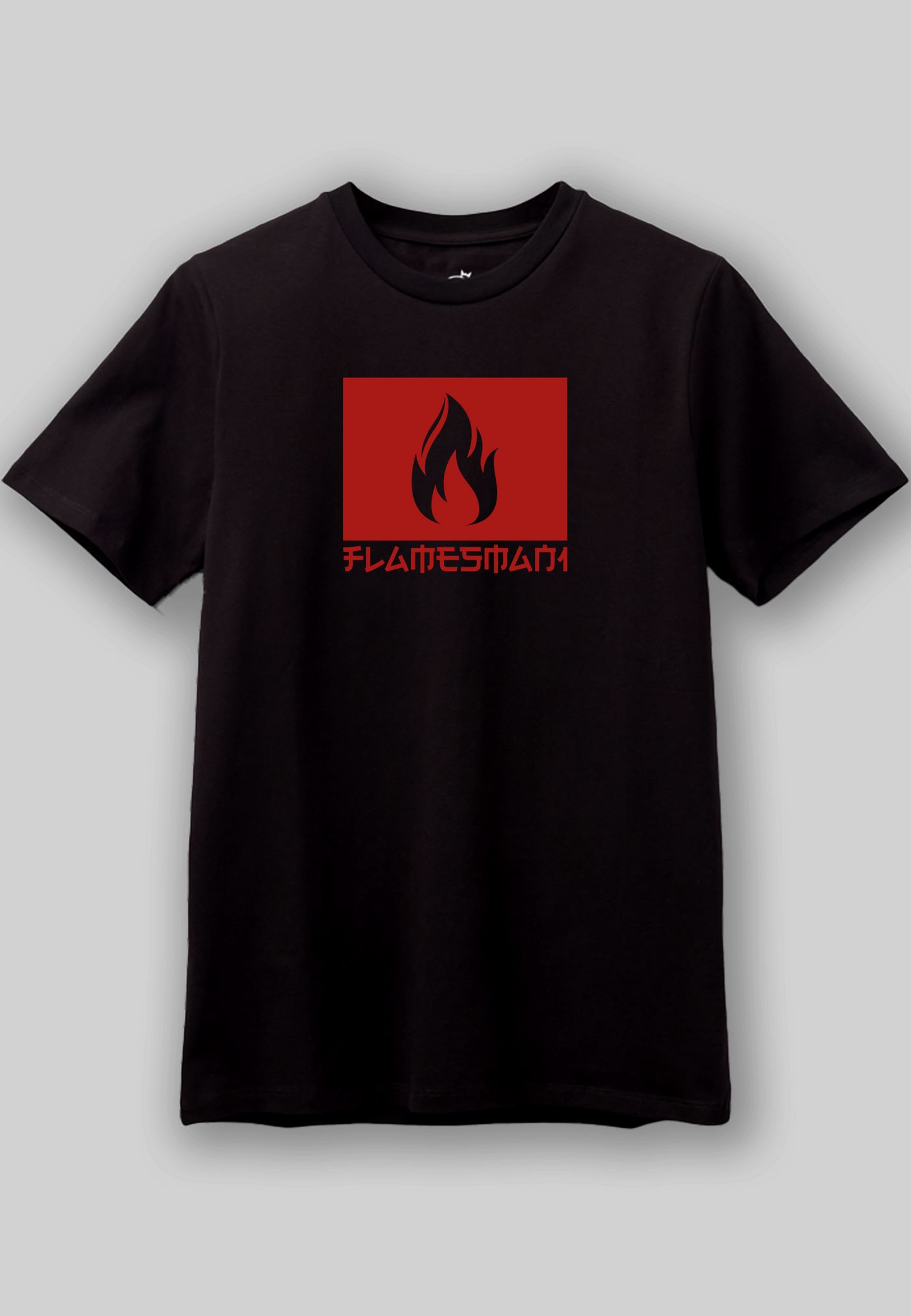 Flamesman1 - 2.0 Fire / Black Tee