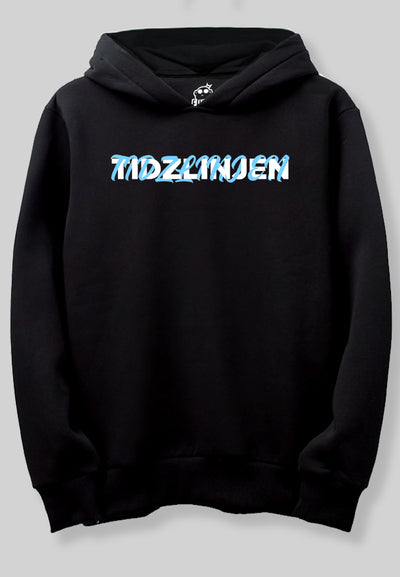 Tidzlinjen "TIDZLINJEN 2.0" - Black hoodie