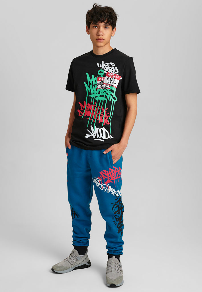 FirstGrade "GRAFFITI" Tee - Black