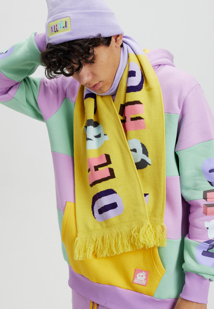 Morten Münster - Scarf - "OHJ" COLORFUL